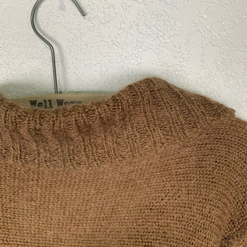 Free People chunky knit mohair blend open cardigan - Picture 5 of 8